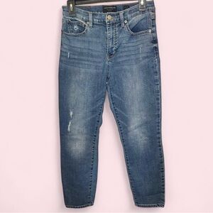 🍀Lucky Brand 8 / 29 Slim Straight Ankle Jeans - Dark Wash